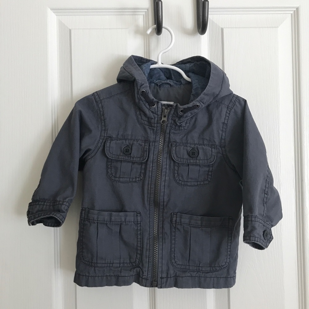 Old Navy Gray Jacket Toddler Kids Boys 18-24 mos